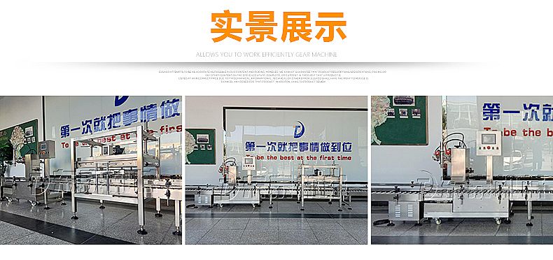 電子稱重灌裝壓蓋機